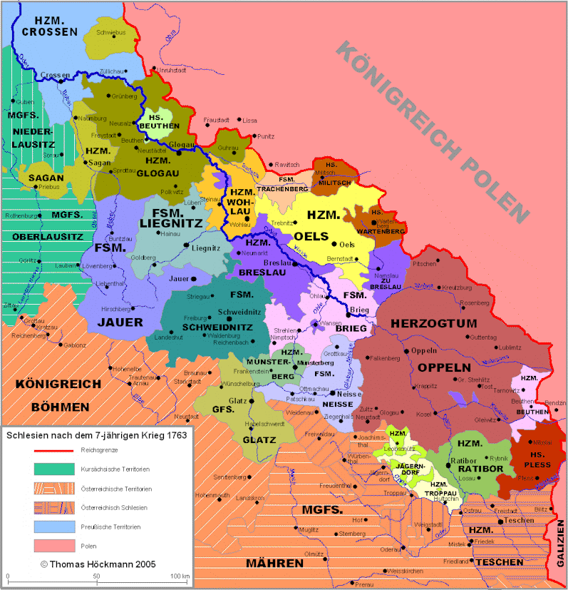 Schlesien im Jahre 1763